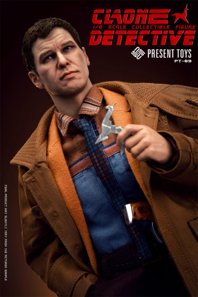 [Pre-order] PRESENT TOYS PT-sp89 1/6 Clone Detective Rick Deckard Action Figure Toy