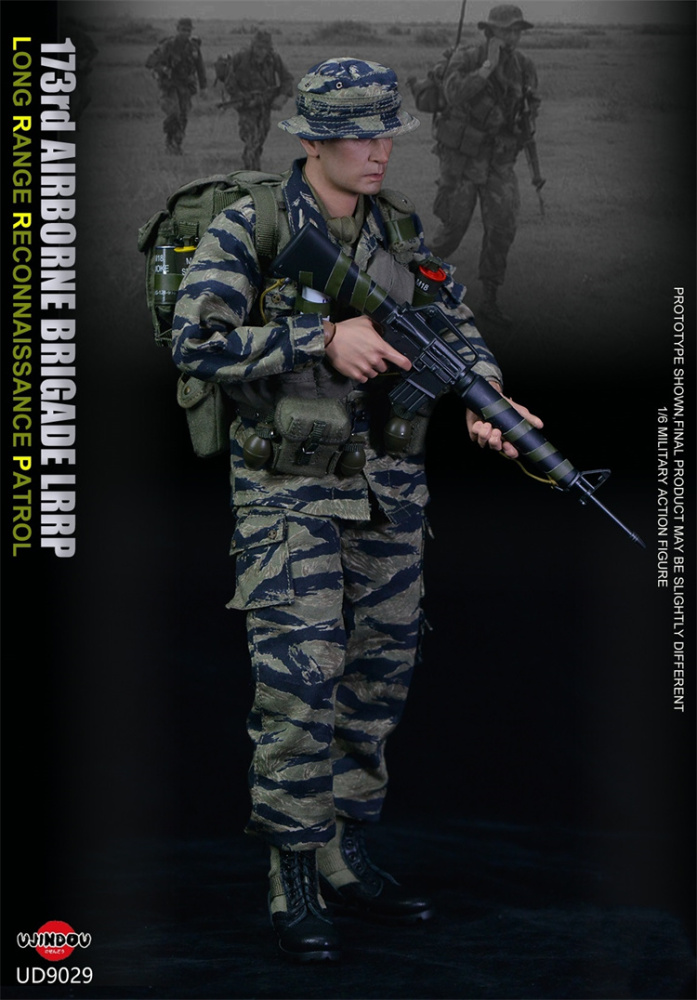 In Stock UJINDOU UD9029 1/6 US Army LRRP in Vietnam Male Soldier Action Figure