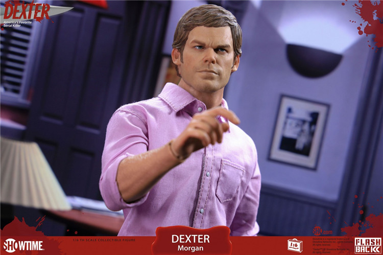 In Stock FLASHBACK 1/6 Bloodthirsty Forensic Dexter 12"Action Figure Toy