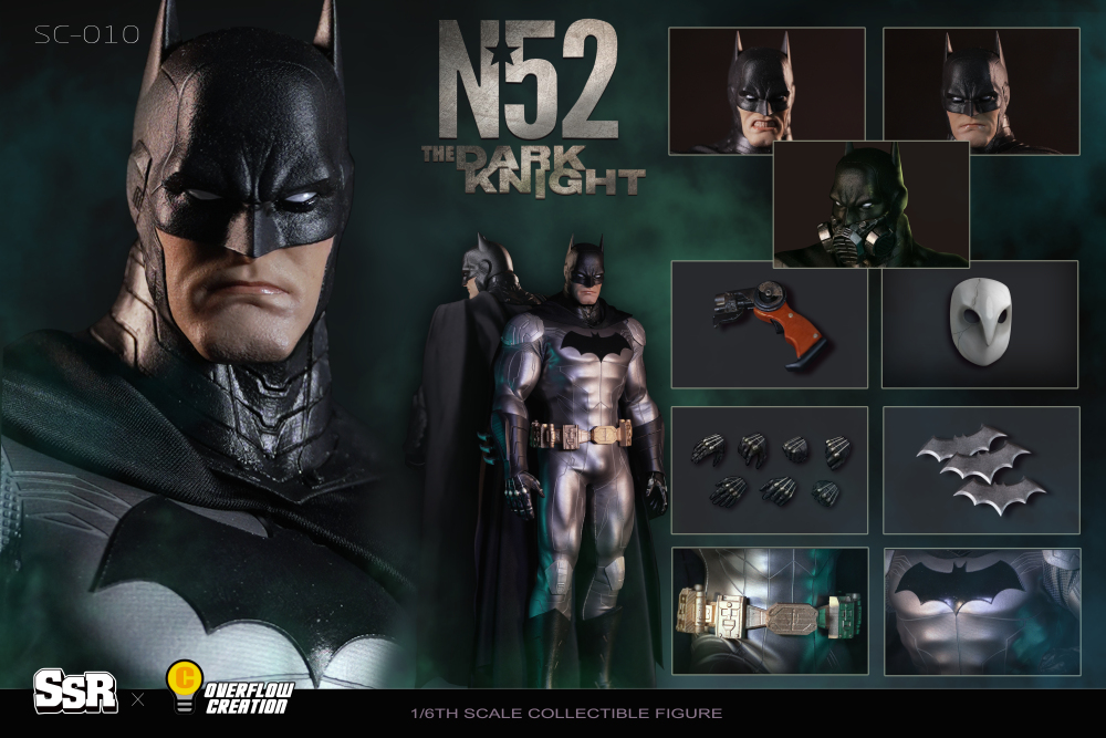 SSR Toys N52 DARK KNIGHT 1/6th Scale Action Figure