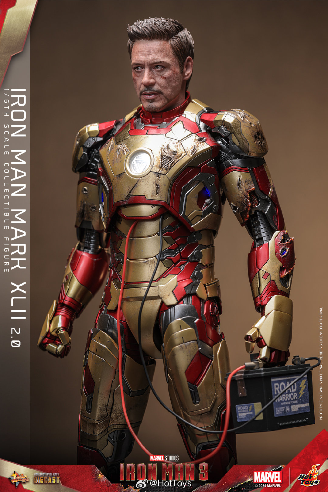 FIRST BATCH - HOT TOYS 1/6 MMS759D66B MMS758D65B IRON MAN MK 42