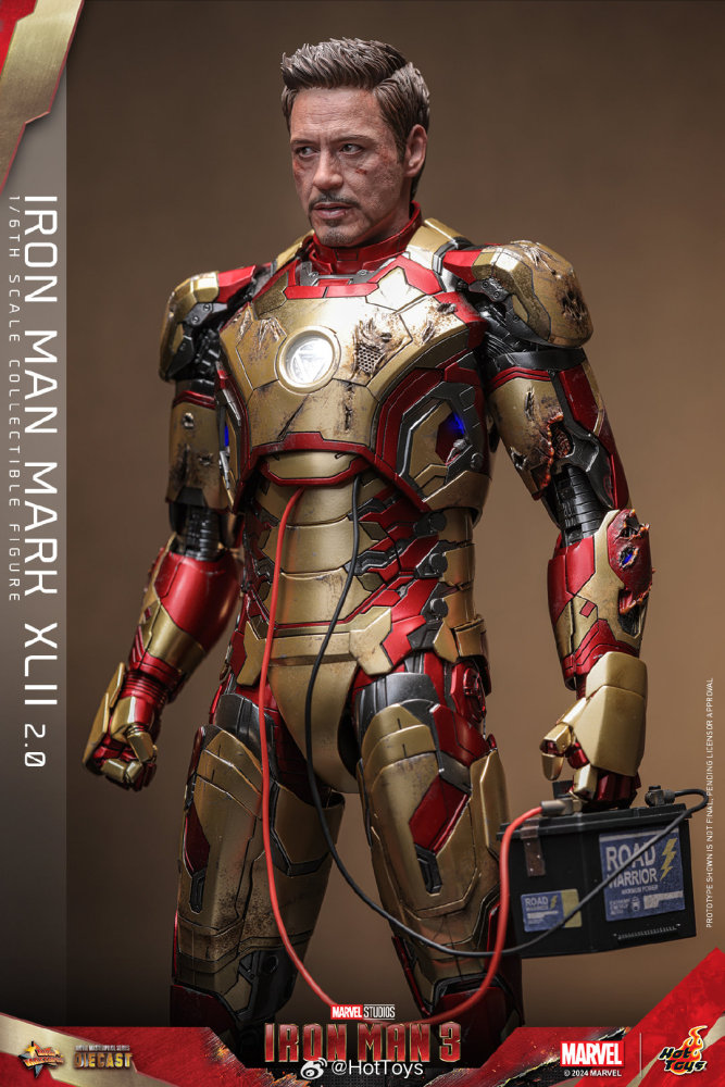 FIRST BATCH - HOT TOYS 1/6 MMS759D66B MMS758D65B IRON MAN MK 42 DELUXE SPECIAL EDITION
