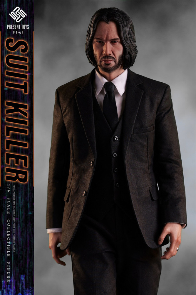 In Stock PRESENT TOYS PT-sp61 1/6 John Wick Collectibles 12" Male Action Figure