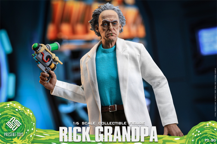 [Pre-order]  PRESENT TOYS PT-sp90 1/6 Rick Sanchez Collectible Action Figure Model
