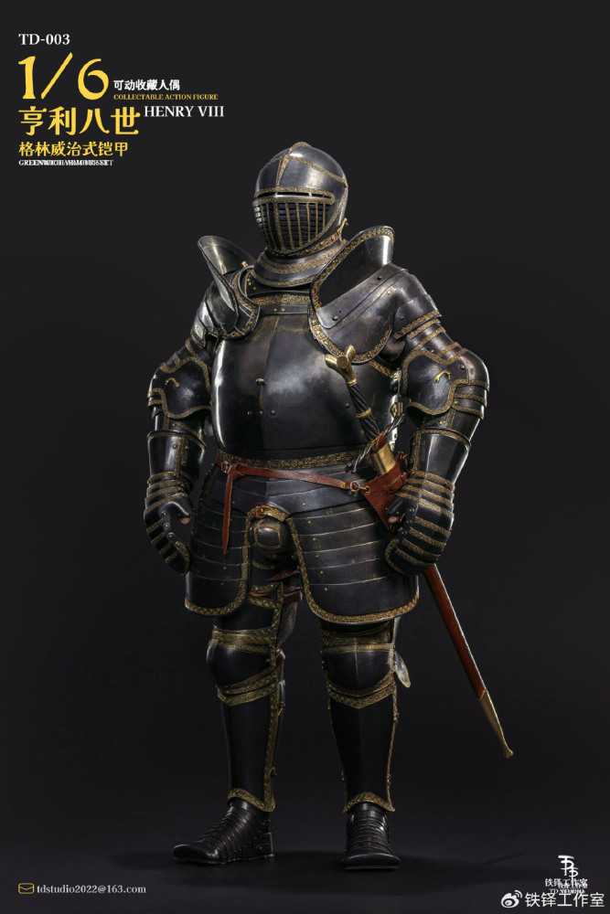 [Pre-order] Tetsutaku studio  1/6th scale  TD003 Henry VIII  Greenwich Armour