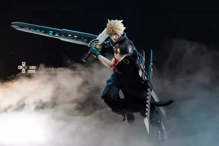 In Stock GAMETOYS Cloud Strife 1/6 GT-006A Male Action Figure Full 