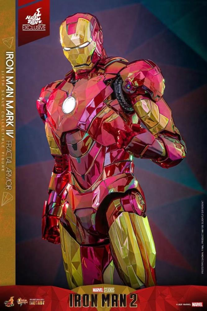 In Stock 🔥Hot Toys 1/6 Iron Man 2 Iron Man Mark4(Phantom Geometry)
