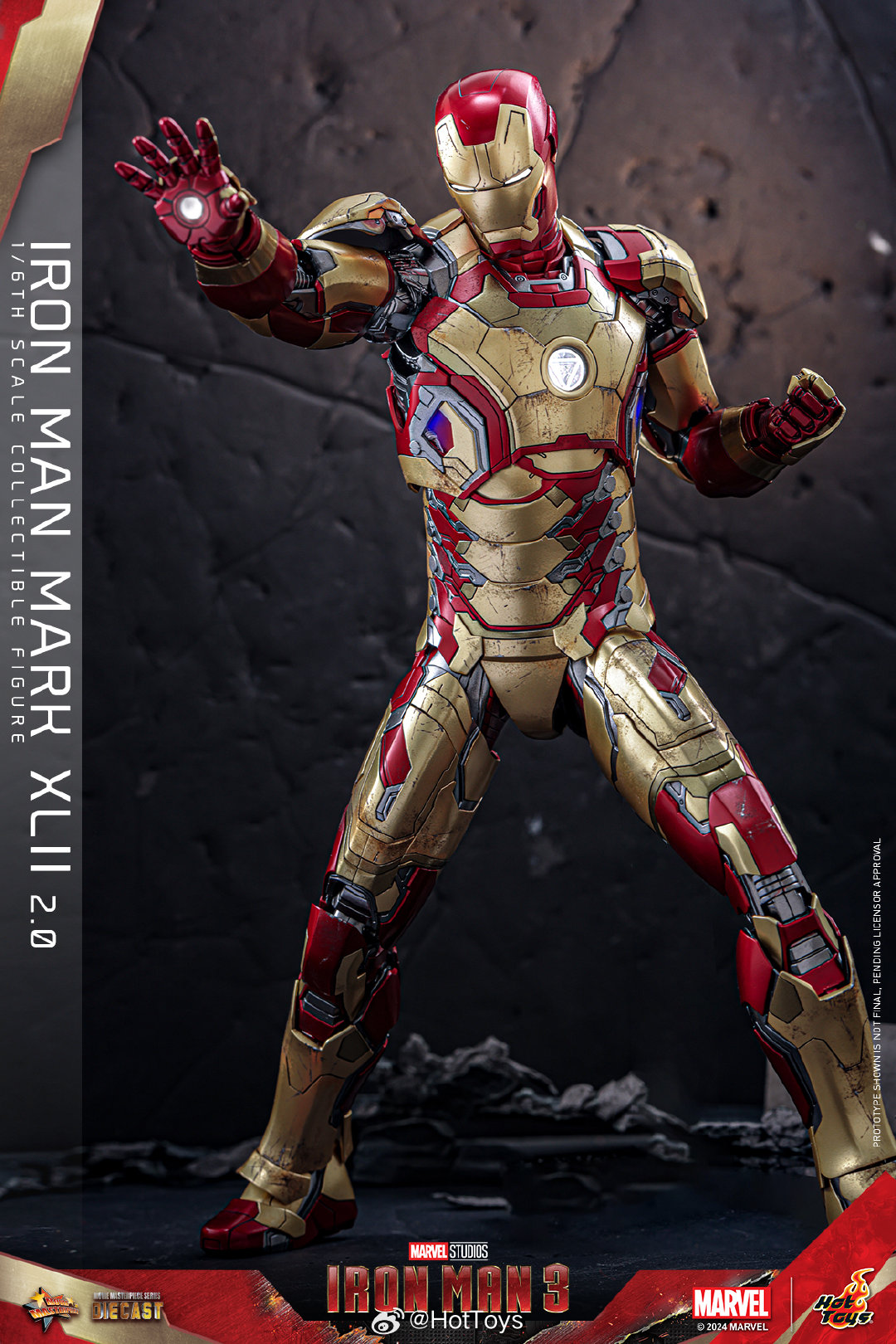 FIRST BATCH - HOT TOYS 1/6 MMS759D66B MMS758D65B IRON MAN MK