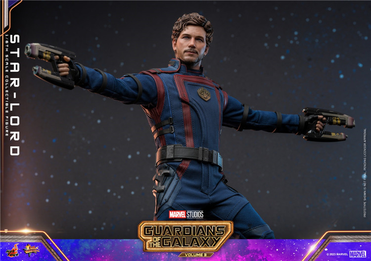 In Stock  HOTTOYS 1/6 MMS709 STAR LORD GOTG3