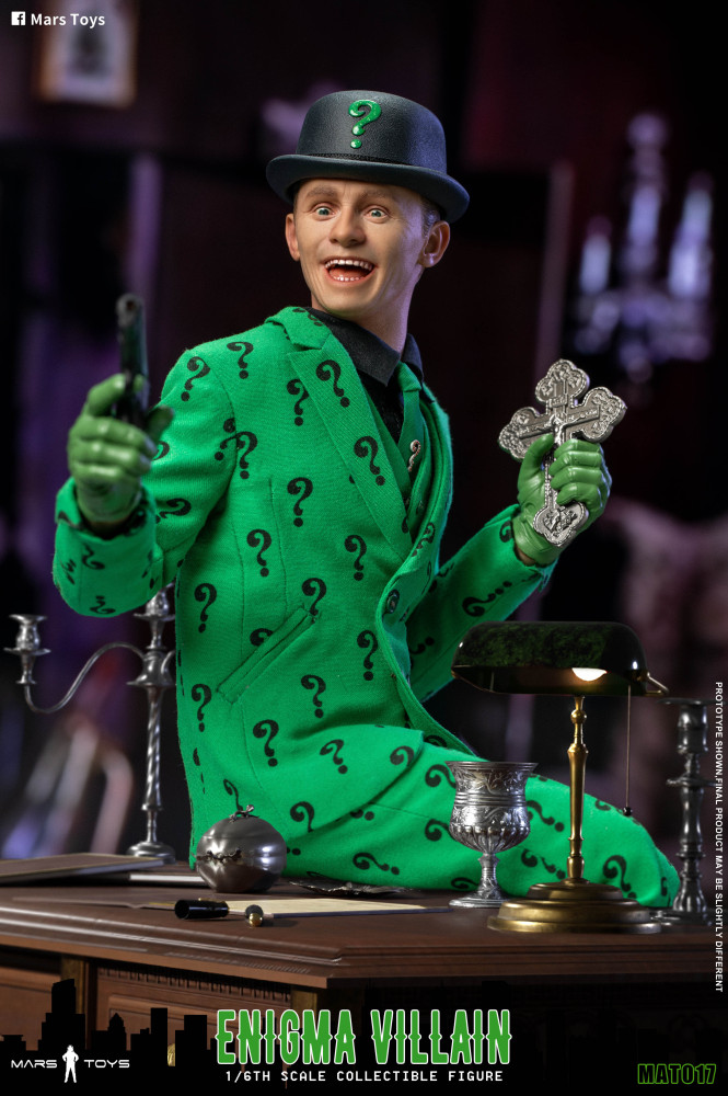 [Pre-order]  Mars Toys MAT017 1/6 Batman Batman 1966 The Riddler Action Figure