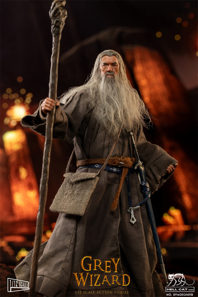 In Stock Hell Cat 1/12 Grey Wizard Action Figure (DYM202401A/B/C)