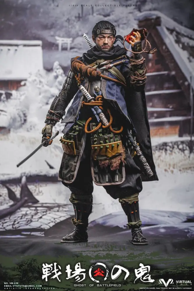 In Stock VTS TOYS Ghost of Battlefield Samurai 1/6 VM-036B Figure 