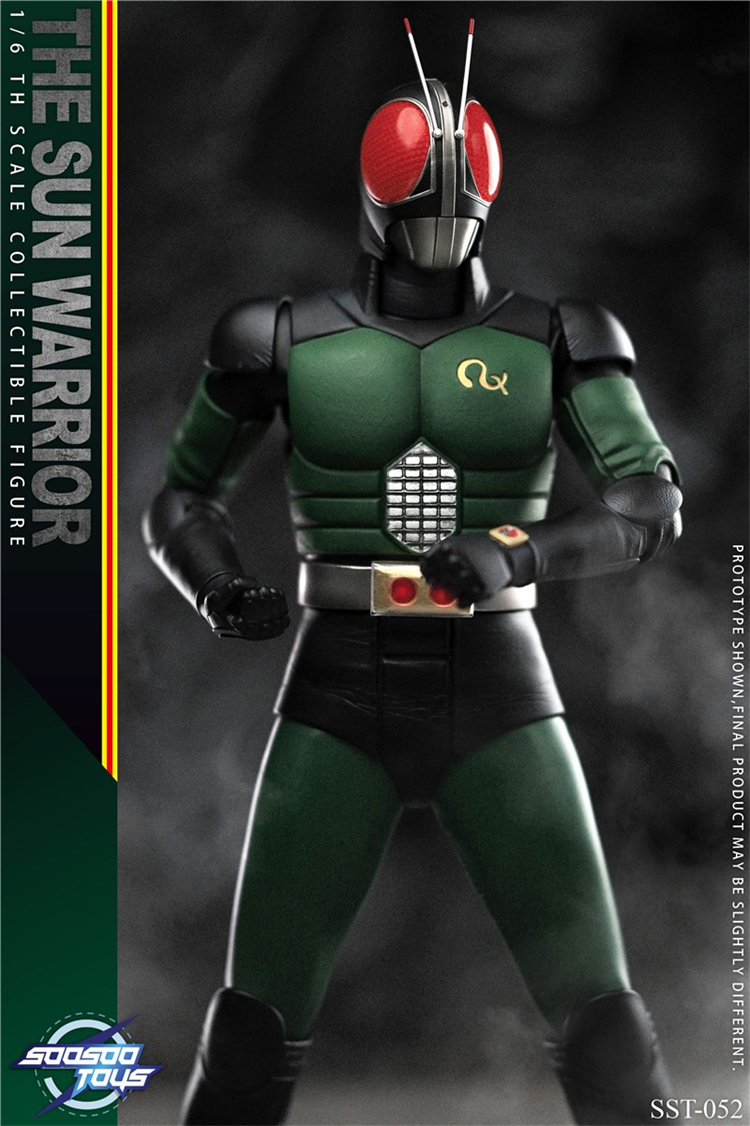 すとぷり６体セット Pre-order] SOOSOOTOYS SST-052 1/6 Masked Rider Black RX 12