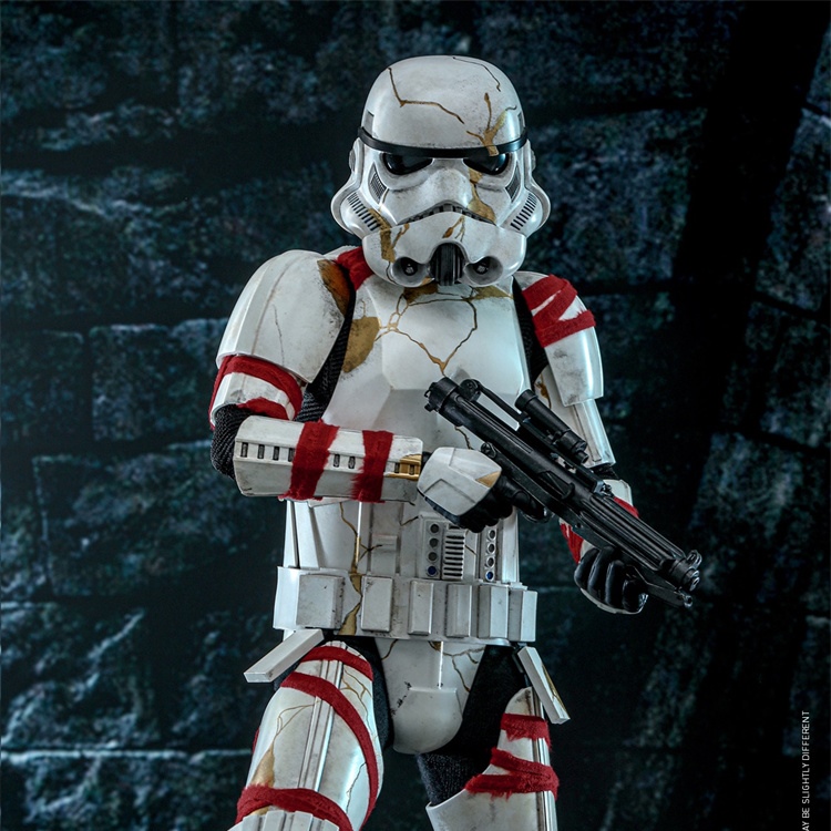 In Stock New Hot Toys TMS121 Star Wars Ahsoka Night Trooper 1/6