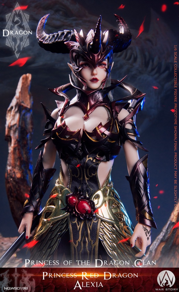 In Stock New WAR STORY WS019 1/6  Dragon Princess Alexia Action Figure