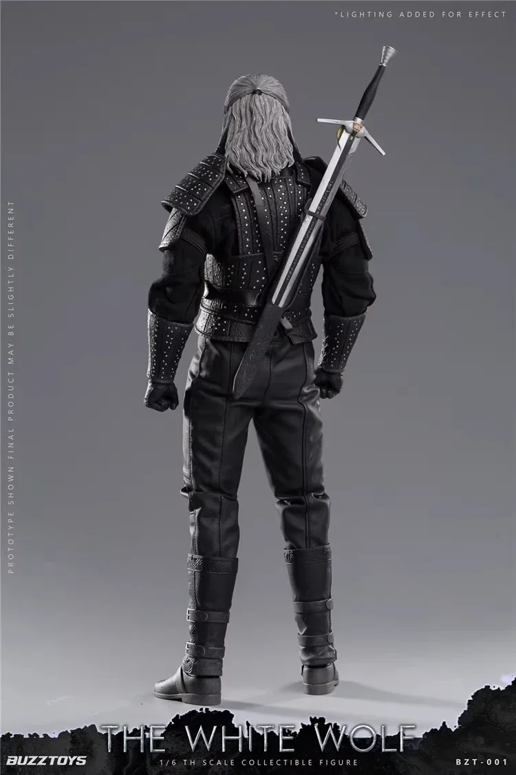 ウィッチャー ゲラルト Geralt of Rivia J-001 1/6白狼 BUZZTOYS 1/6 BUZ001 The White Wolf Geralt Henry Cavill 12
