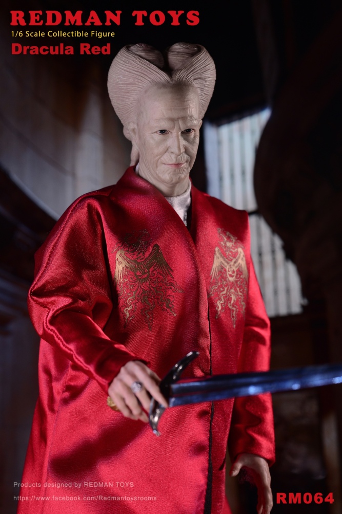 In Stock REDMAN TOYS RM064 1/6 Dracula Vampire 12" Male Action Figure Model Red