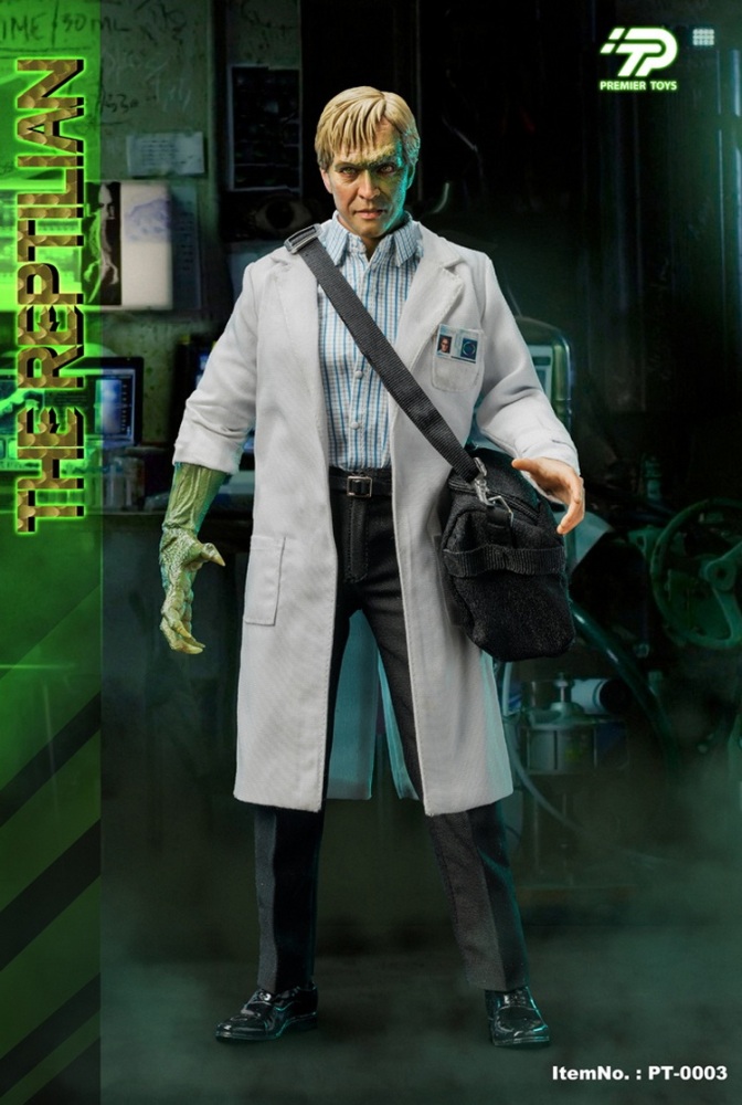In Stock  PREMIER TOYS PT-0003B 1/6 The Lizard Dr. Connors Action Figure