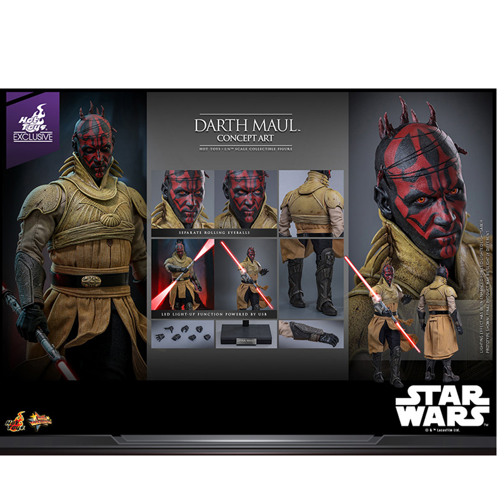 In Stock HotToys 1/6 MMS778 Dasmore Star Wars Prequel 1: The Threat of Ghosts