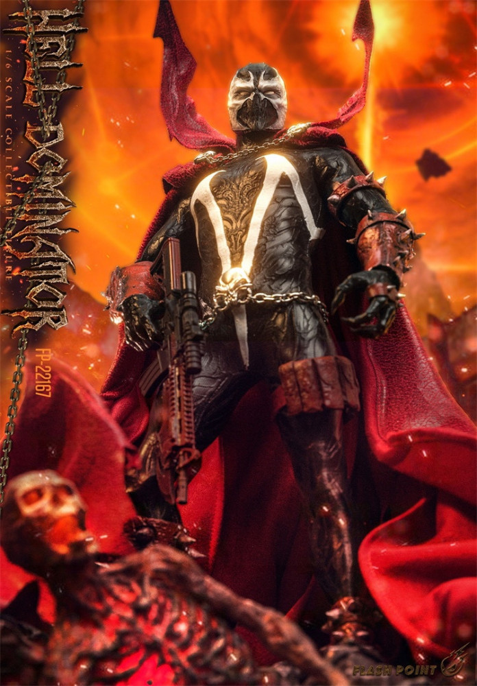 Flashpoint Studio FP-22167B Spawn Al Simmons Immortal Hero 1/6 Figure Deluxe Ver