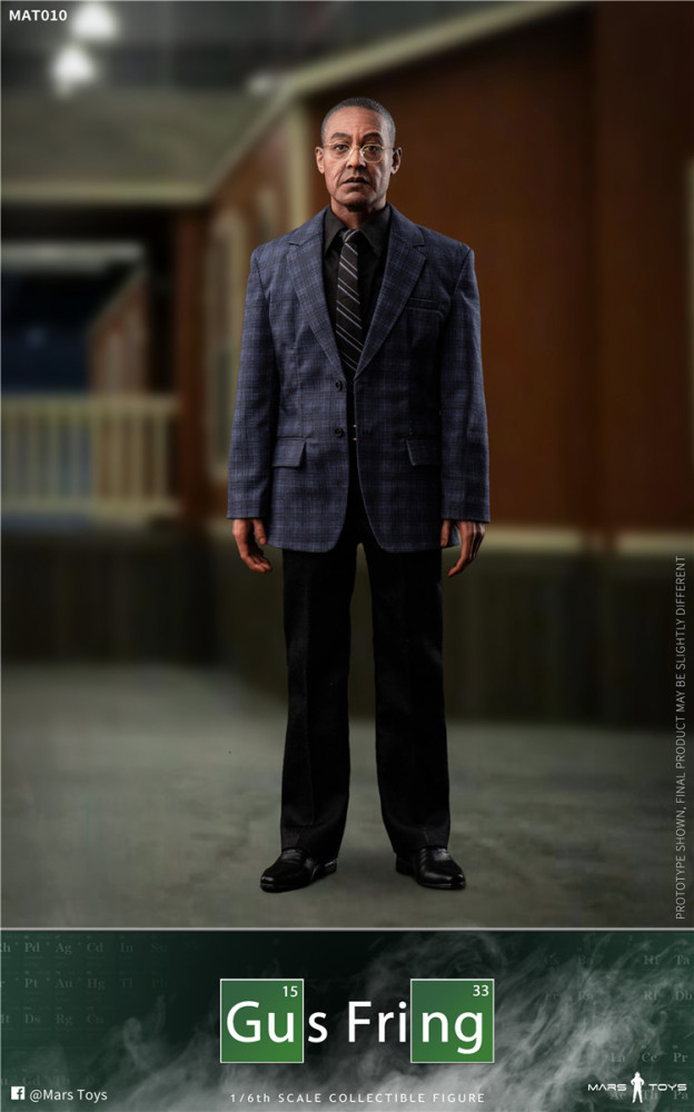 In Stock  Mars Toys MAT010 1/6 Breaking Bads Walter White Fring 12" Figure