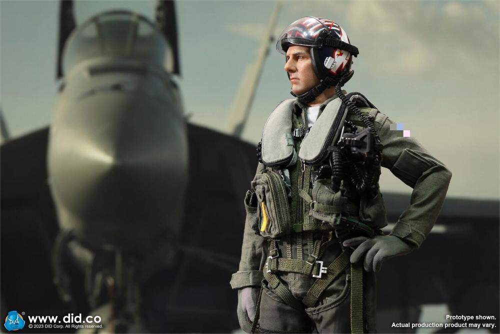 NEW DID MA80170 1/6 US Navy Fighter School Pilot Captain Mitchell Figure InStock