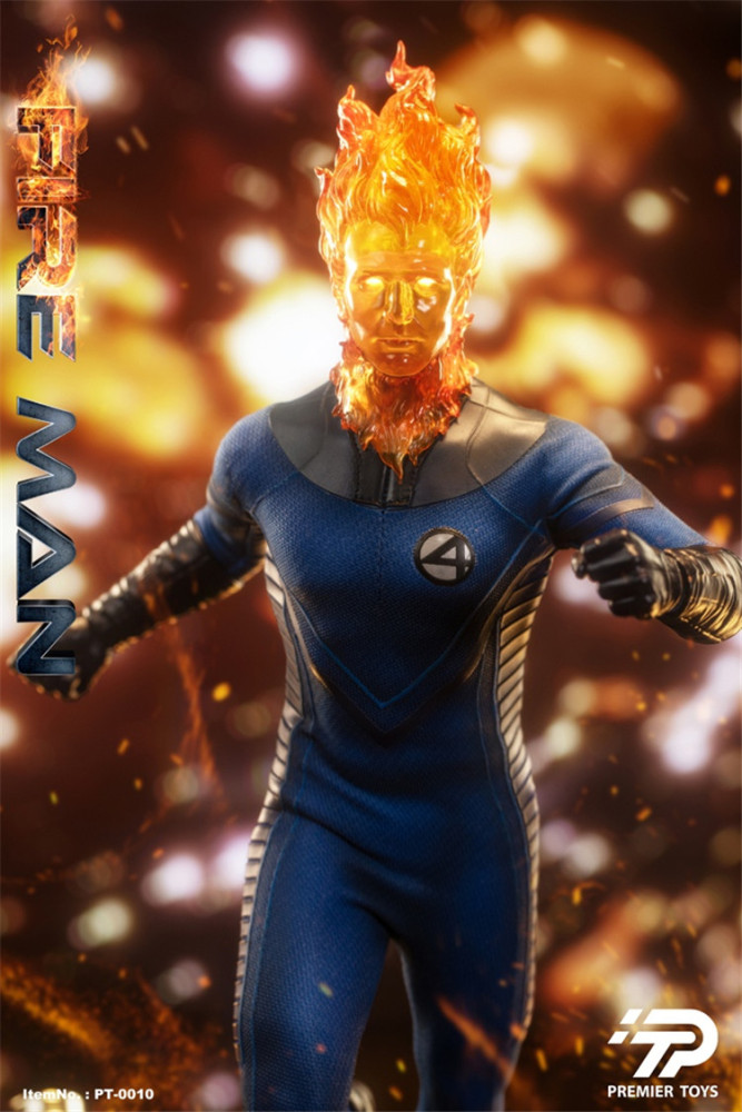 IN-STOCK PREMIER TOYS 0 1/6 Man of Fire Collectible Action Figure