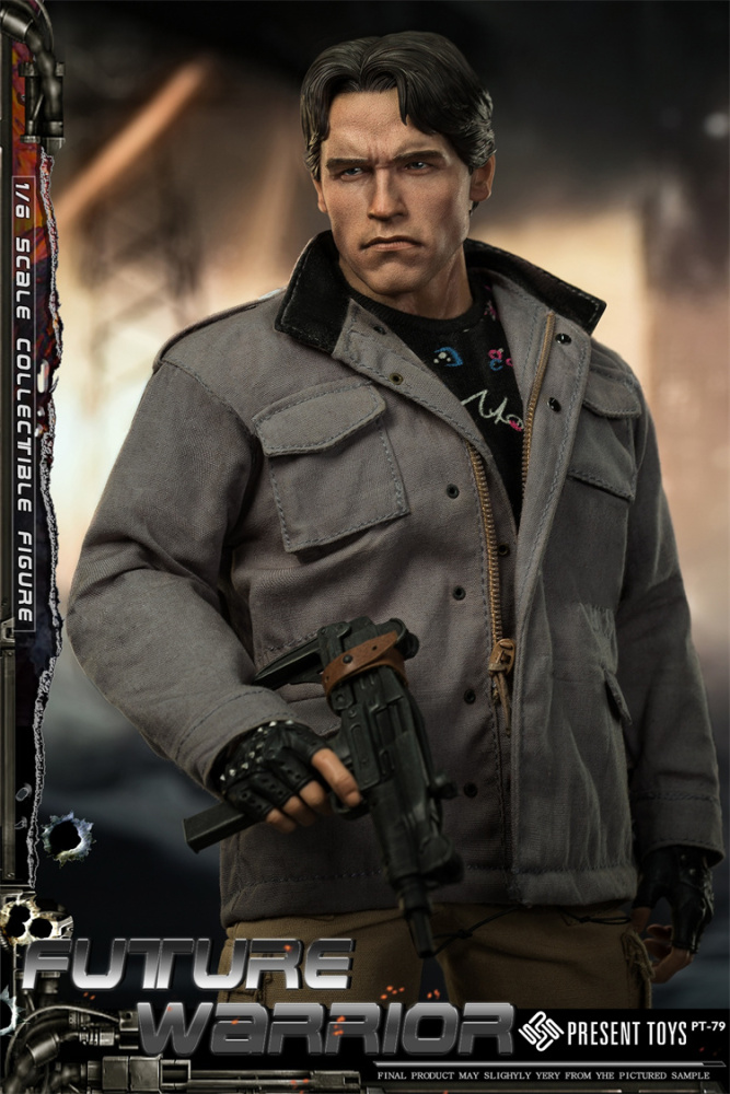 [Pre-order]  PRESENT TOYS PT-sp79 1/6 Terminator T800 Arnold 12" Male Action Figure