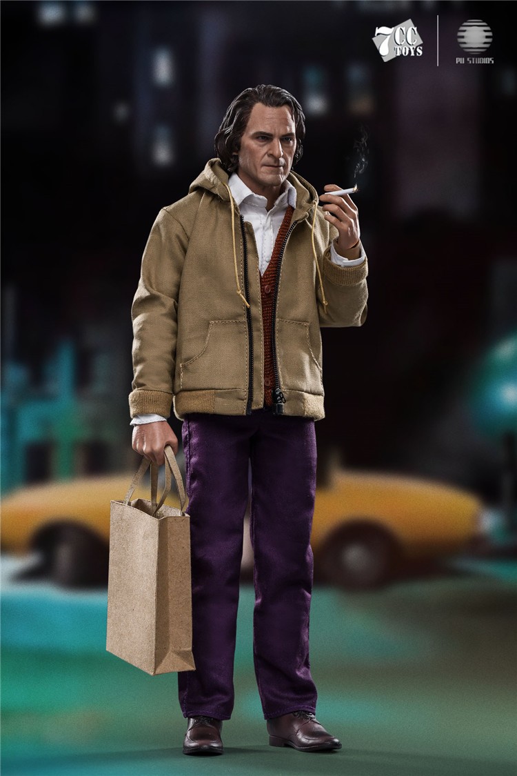 In Stock 7CCTOYS/PU STUDIOS 1/6 The Clown Joker Joaquin Phoenix