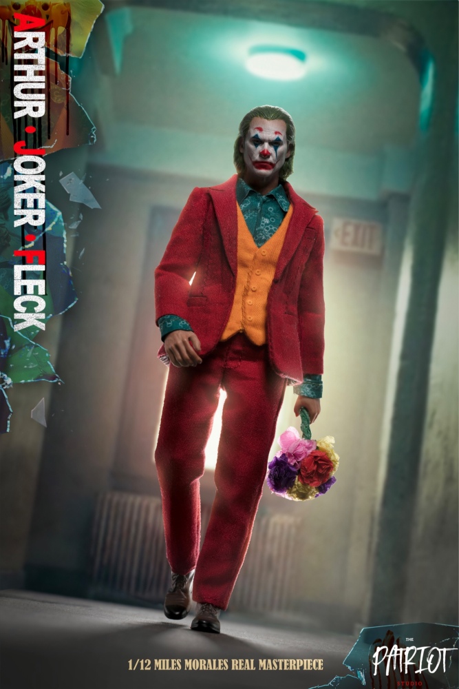 IN STOCK  The Patriot Studio 1/12 The Joker Arthur Fleck 6" Action Figure Toy Deluxe Ver.