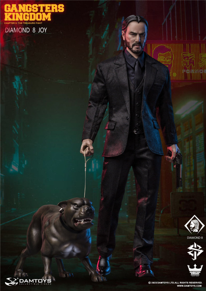 In Stock New DAMTOYS GK028A 1/6 Gangsters Kingdom DIAMOND 8 JOY Action Figure
