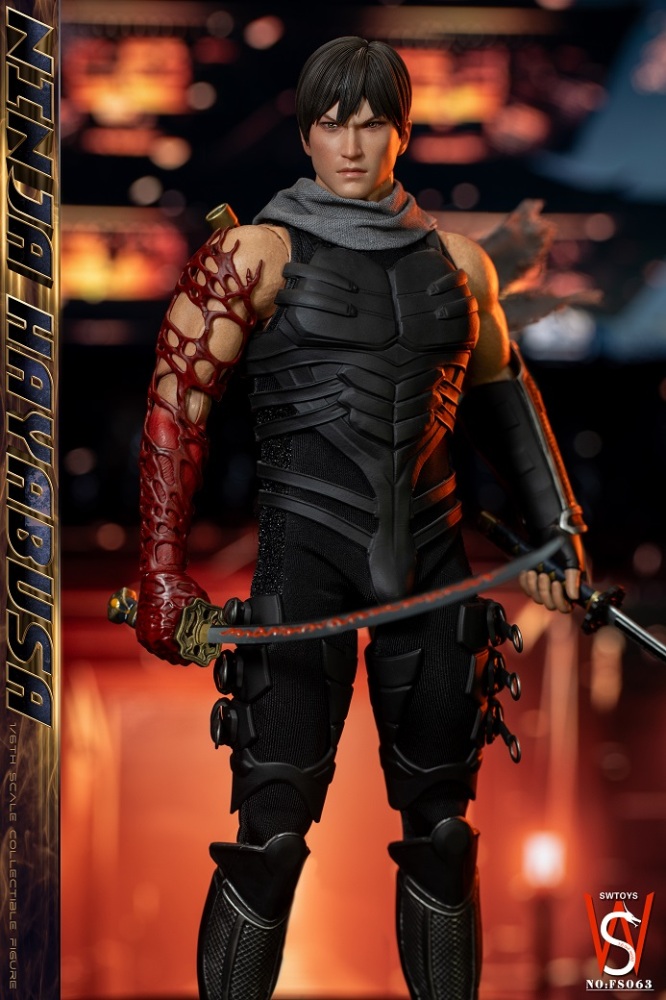 In Stock SWTOYS FS063 1/6 Ninja HAYABUSA Collectible Male Action Figure Model
