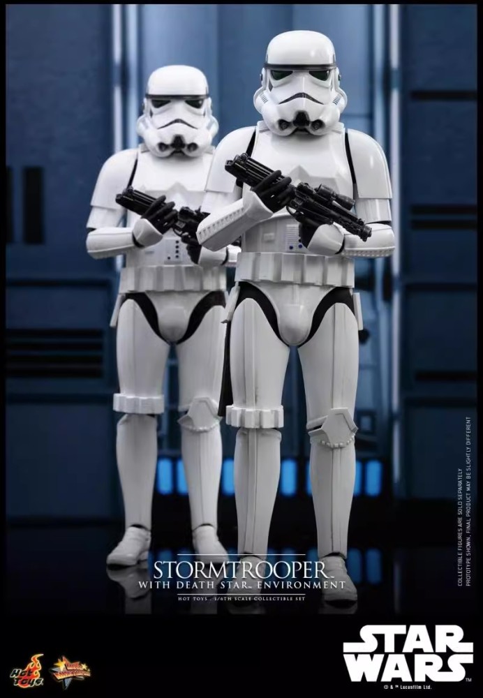 In Stock Hot Toys MMS736 1/6 Stormtrooper with Death Star Environment Set Action Figure