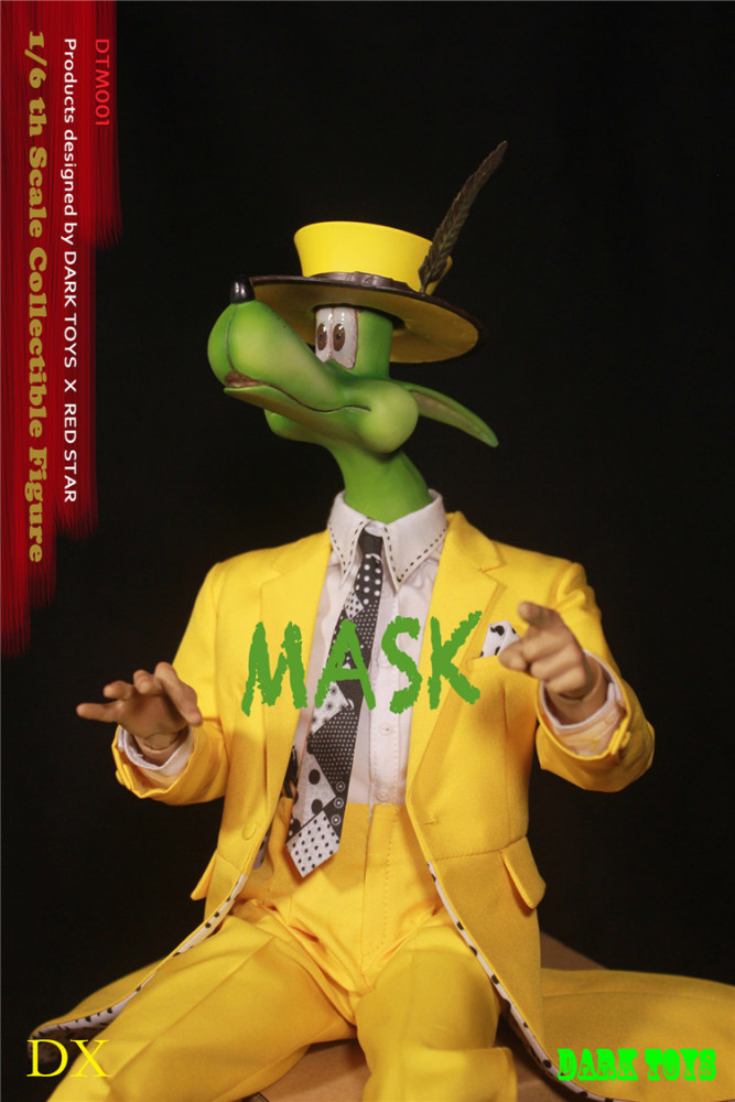 Instock DARK TOYS 1/6 Scale THE MASK Jim Carrey DTM001 DX Ver. Action Figure