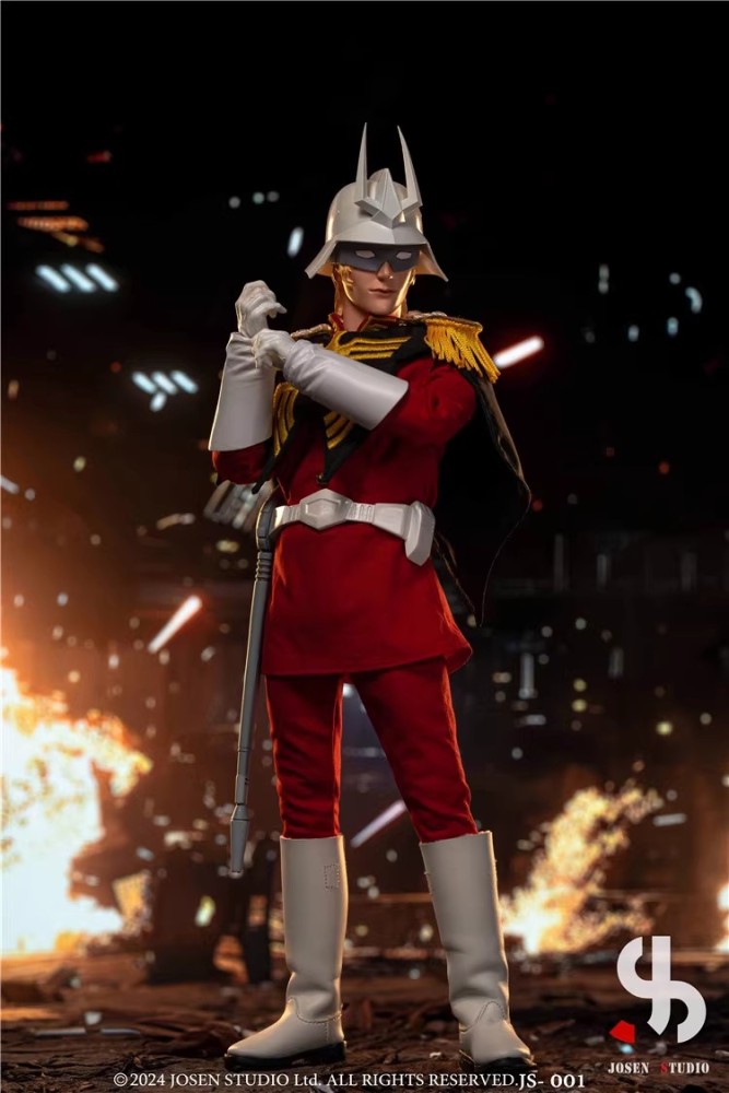 In Stock JOSEN STUDIO JS001 1/6 Red Comet Collectible Action Figure Model Toy