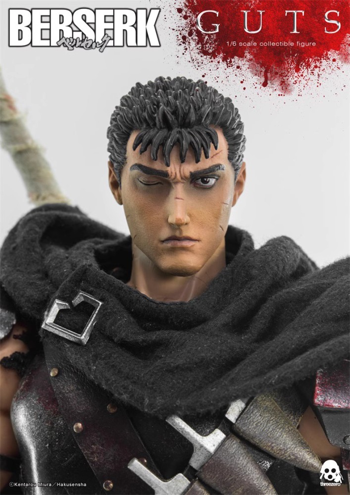 New ThreeZero 3Z06750W0 1/6 BERSER Guts Collectible Action Figure In Stock
