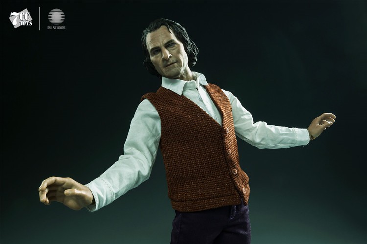 In Stock 7CCTOYS/PU STUDIOS 1/6 The Clown Joker Joaquin Phoenix