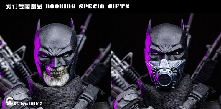 In Stock  CY7 Toys 1/12 Batman Dark Knight Domestic Ver . 6'' Action Figure