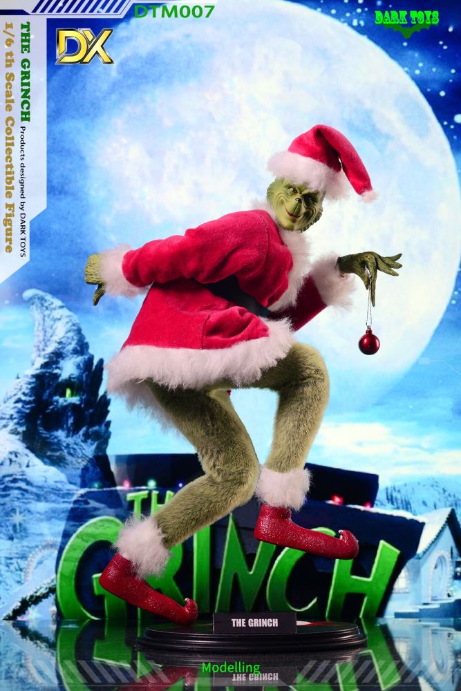 In Stock  DARK TOYS 1/6 DTM007 How The Grinch Stole Christma Action Figure Deluxe