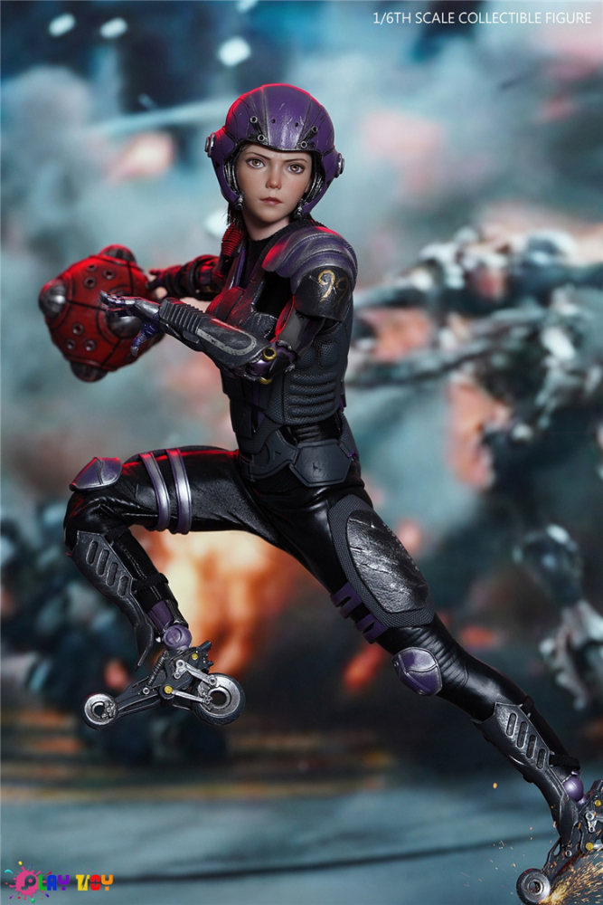 In Stock PLAY TOY 1/6 scale Alita Battle Angel Collectible female Figure P017A