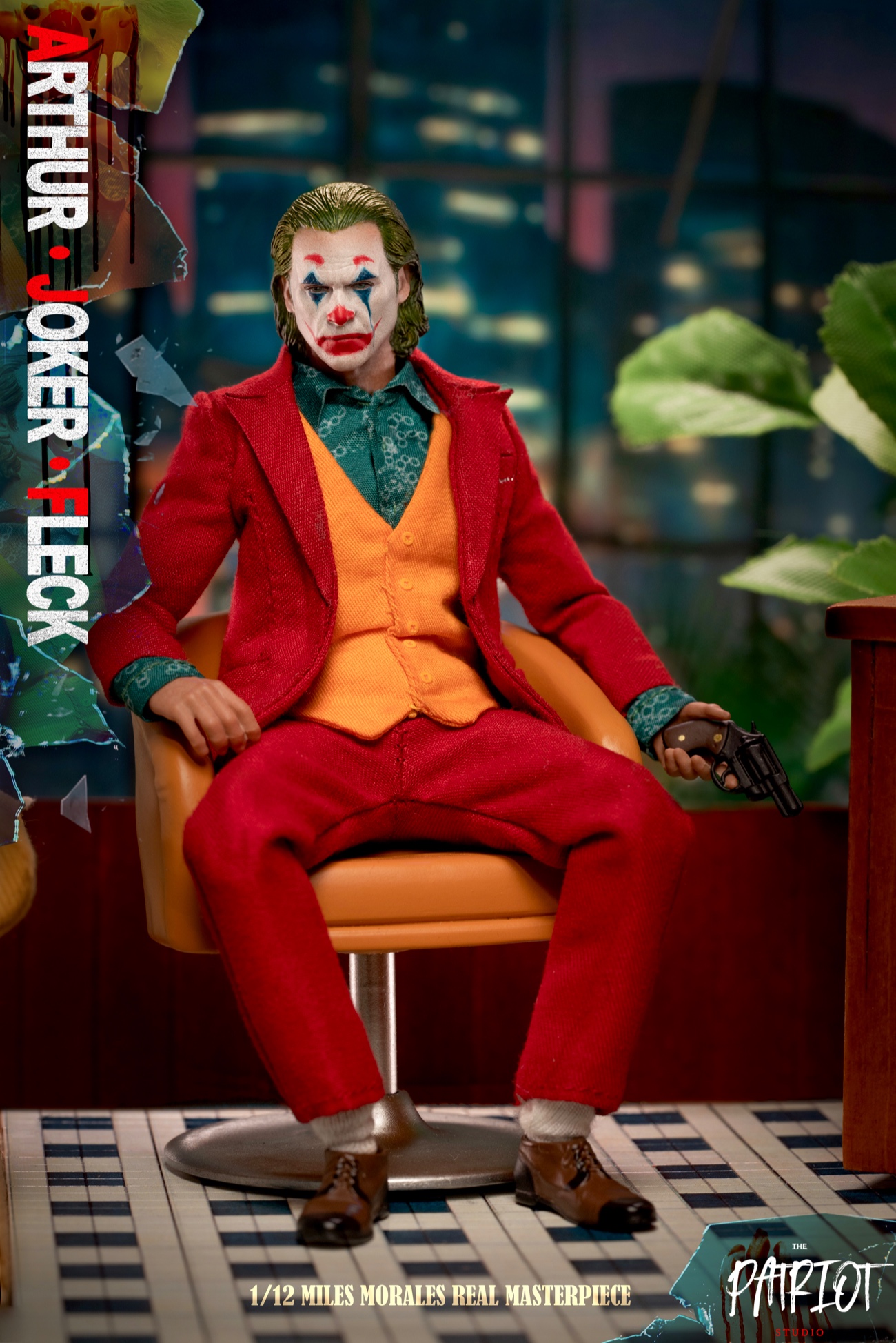 Patriot Studio 1/12 アーサー フレック IN STOCK The Patriot Studio 1/12 The Joker Arthur Fleck 6