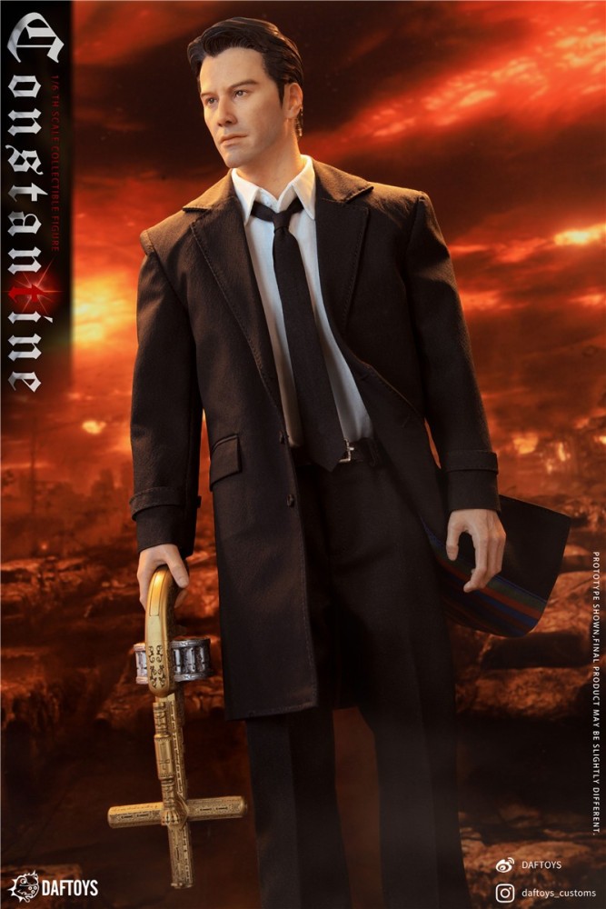 In Stock DAFTOYS F019 1/6 Hell Detective Constantine Hellblazer 12" Figure Toy New