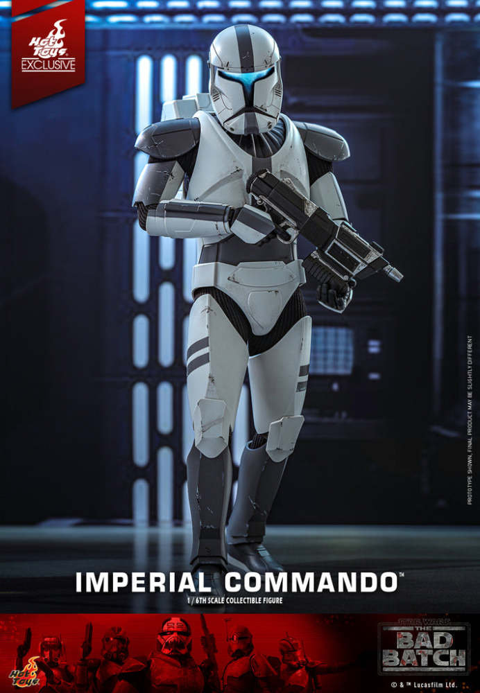 In Stock HOTTOYS 1/6 TMS128 THE BAD BATCH IMPERIAL COMMANDO