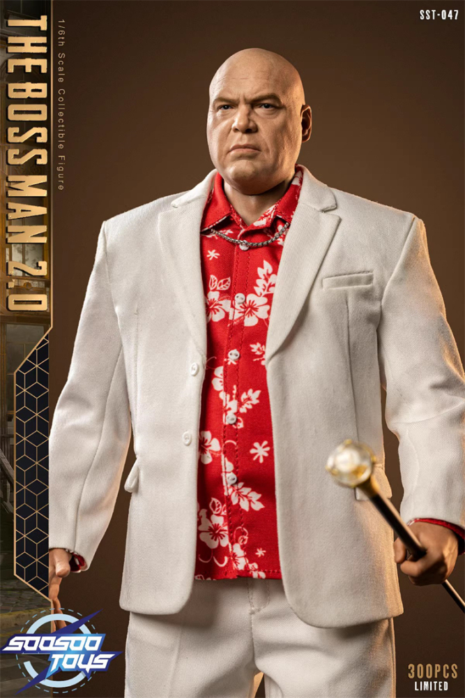 In stock  Soosootoys SST-047 1/6th The Boss-man Kingpin Wilson Fisk Action Figure