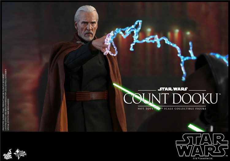 In Stock  Hot Toys MMS496 Star Wars Episode II AOTC Count Dooku 1/6 Rare Figure
