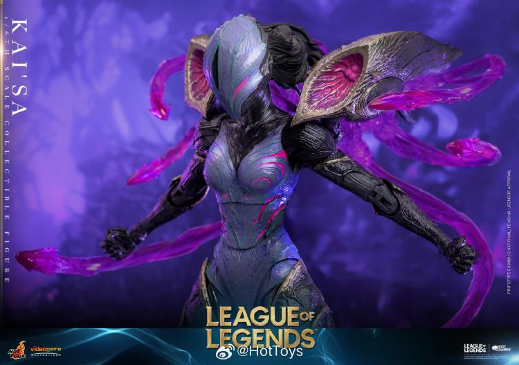 In Stoc Hot Toys VGM57 League of Legends 1 6 Figure Kai Sa