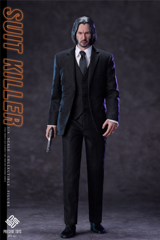 In Stock PRESENT TOYS PT-sp61 1/6 John Wick Collectibles 12" Male Action Figure