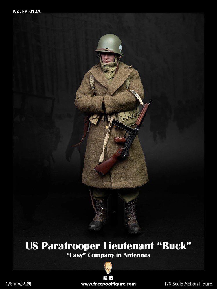 In Stock NEW Facepoolfigure FP012A 1/6 U.S. Airborne Division-Lieutenant Figure