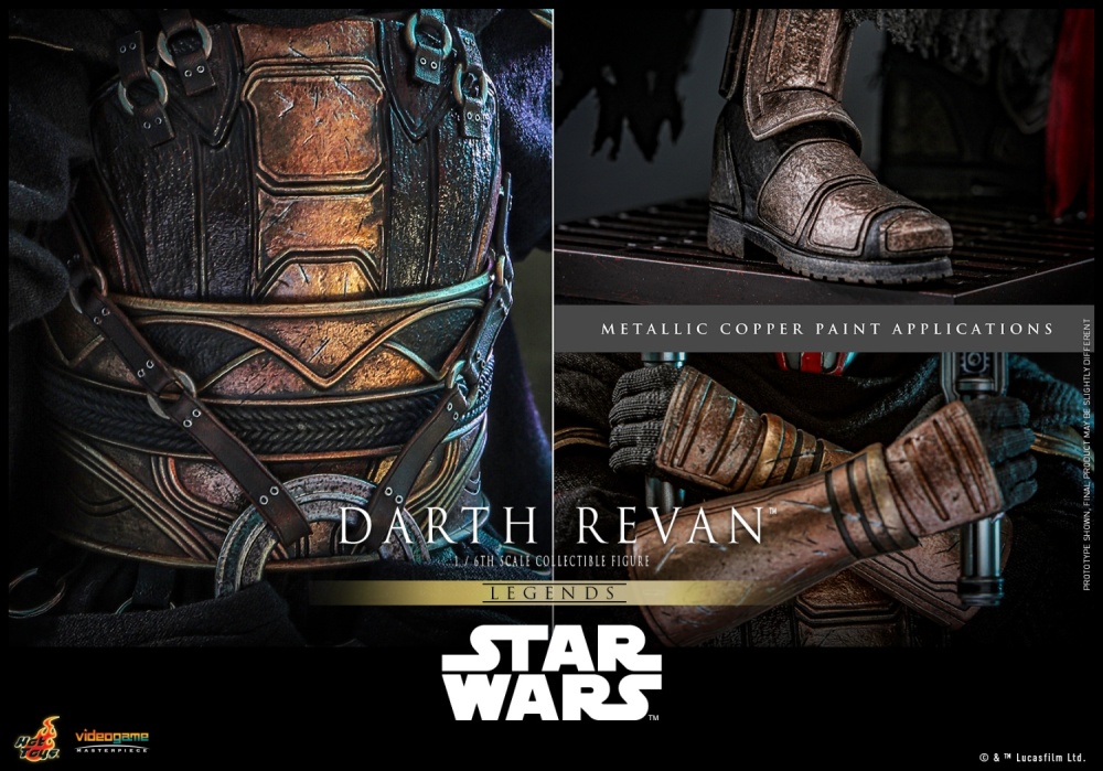 In Stock Hot Toys 1/6 VGM62 Star Wars Legends Darth Revan 1/6 Scale 12" Figure