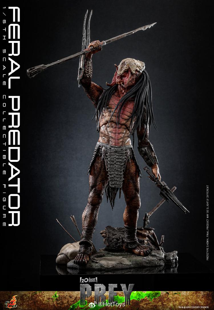 In Stock Hot Toys TMS114 The Prey Feral Predator 1/6 Scale